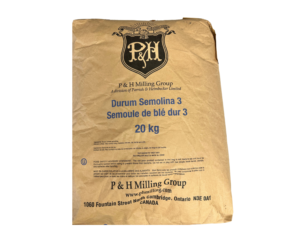 Farine Semoule de blé dur 3 - 20 kg